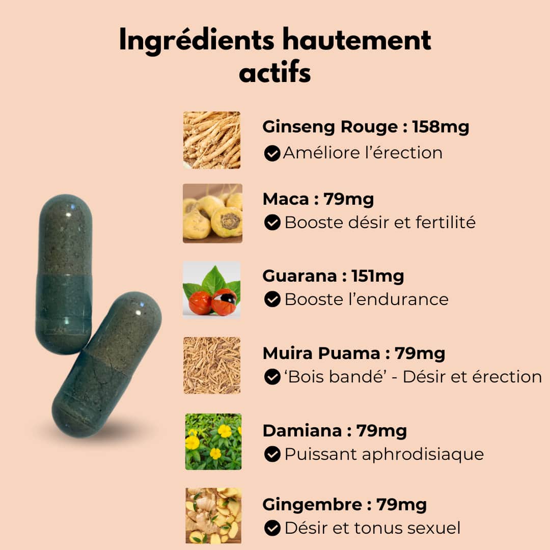 Pack vitalité - libido, sommeil