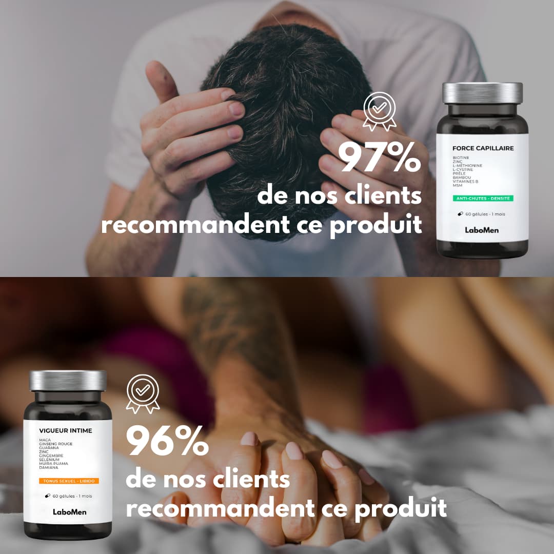 Pack régénération - cheveux, libido