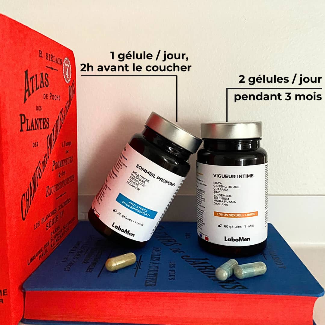 Pack vitalité - libido, sommeil